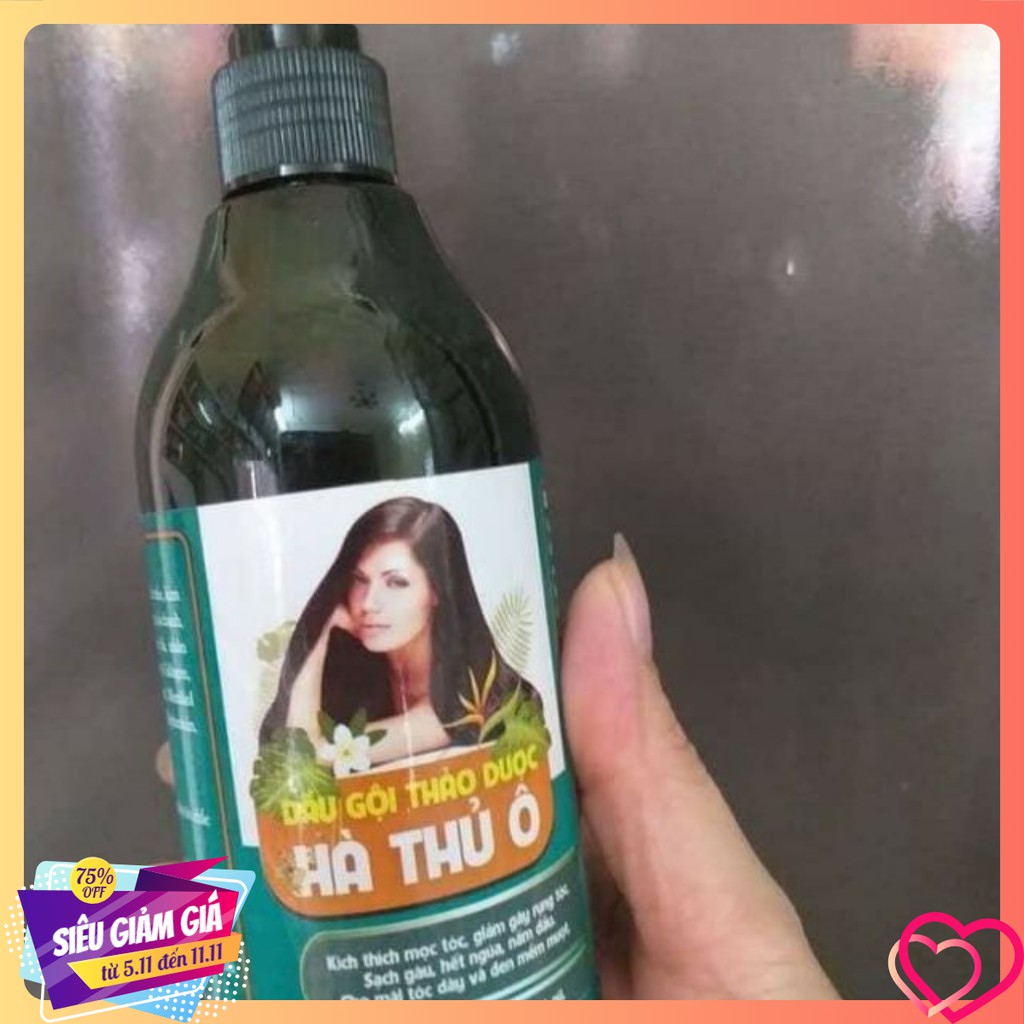 Dầu gội thảo dược Hà Thủ Ô