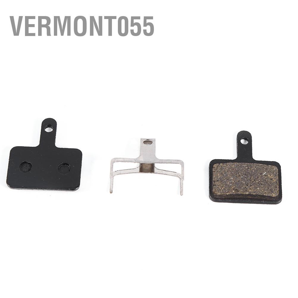 Vermont055 4 cặp má phanh đĩa xe đạp M446 đen.