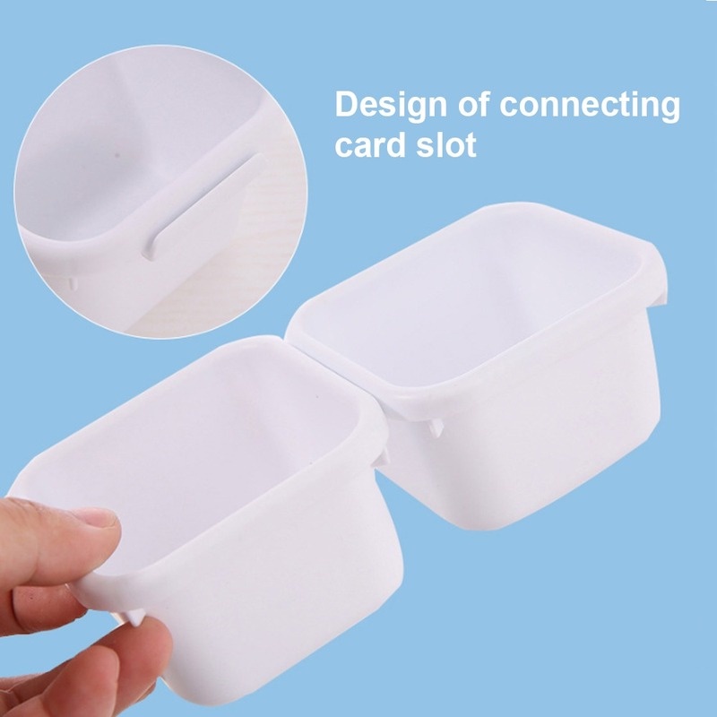 Bộ 8 hộp đựng đồ 3 kích thước khác nhau sử dụng tiện lợi đựng trong tủ kéo đa năng cho nhà bếp/phòng tắm/văn phòng