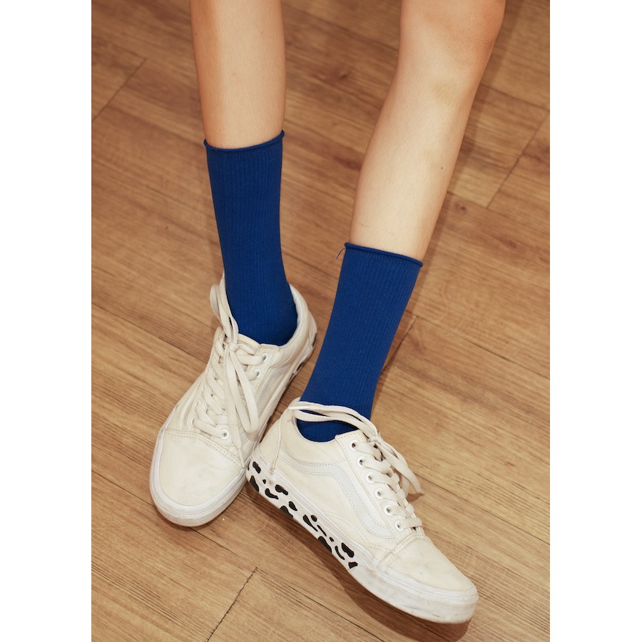 Vớ Trơn  Chất Liệu 80% Cotton Mang Lại Cảm Giác Thoáng Khí.