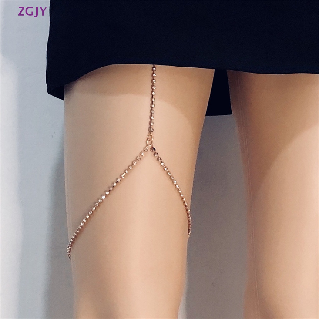 Chuỗi Dây Đeo Chân Đính Đá Dùng Mặc Bikini Đi Biển Thời Trang Mới