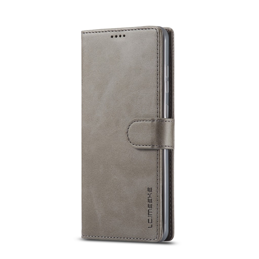 Ốp lưng da có giá đỡ hình chữ U cho Samsung Galaxy Note 8/Note 9 Note 10 10pro Note20 20ultra