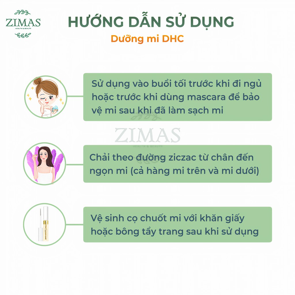 Dưỡng mi DHC Eyelash Nhật Bản tinh chất dưỡng mi dài dày serum huyết thanh bảo vệ nuôi dài mi mày giảm rụng chính hãng