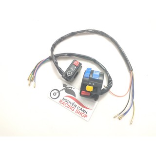 Cặp cùm FZ gắn xe wave trái phải 2 bên