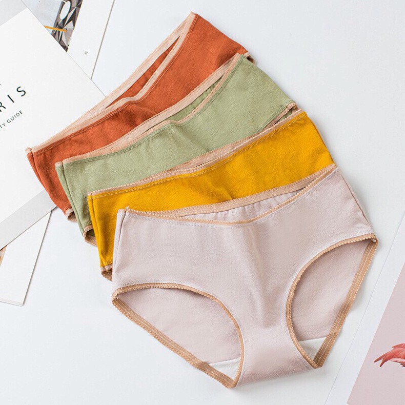 Quần Lót Nữ  CARLA Quần Lót Cotton Sợi Bông Đa Sắc Cao Cấp Kháng Khuẩn | BigBuy360 - bigbuy360.vn