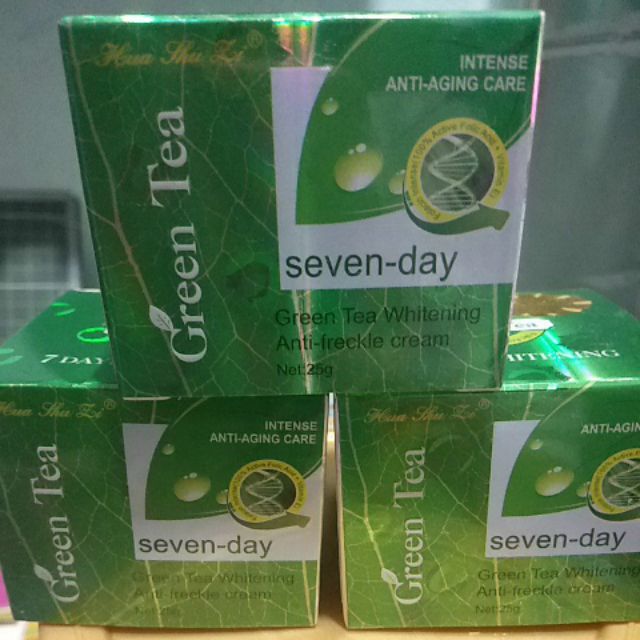 Kem green tea ( trà xanh) nám tàn nhang đồi mồi.