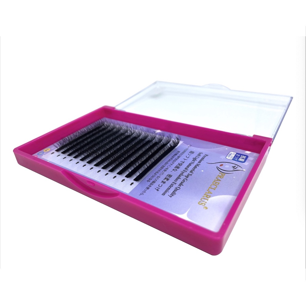 Lông Mi Giả Dày Tự Nhiên Sợi Lông Chồn 5D Mã 0.07mmFive-Leaf Clover Eyelash Extension Premium Materials Hand Woven Natural Thickness 0.07mm Mink 5D Four-Leaf Clover Lashes