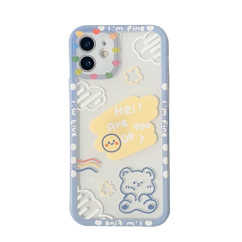 (SIÊU RẺ) Ốp lưng Iphone gấu im fine 6/6plus/6s/6splus/7/7plus/8/8plus/x/xr/xs/11/12/13/pro/max/plus/promax