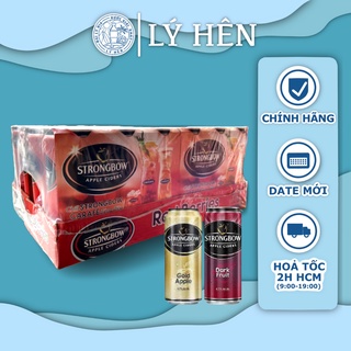 Lốc 6 lon nước táo lên men strongbow nhiều vị 330ml lon - ảnh sản phẩm 3