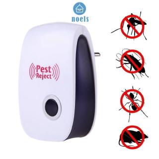 EU Plug Electronic Pest Repeller Ultrasonic Rejector Mosquito Rat Repellent♥noel✧Home living