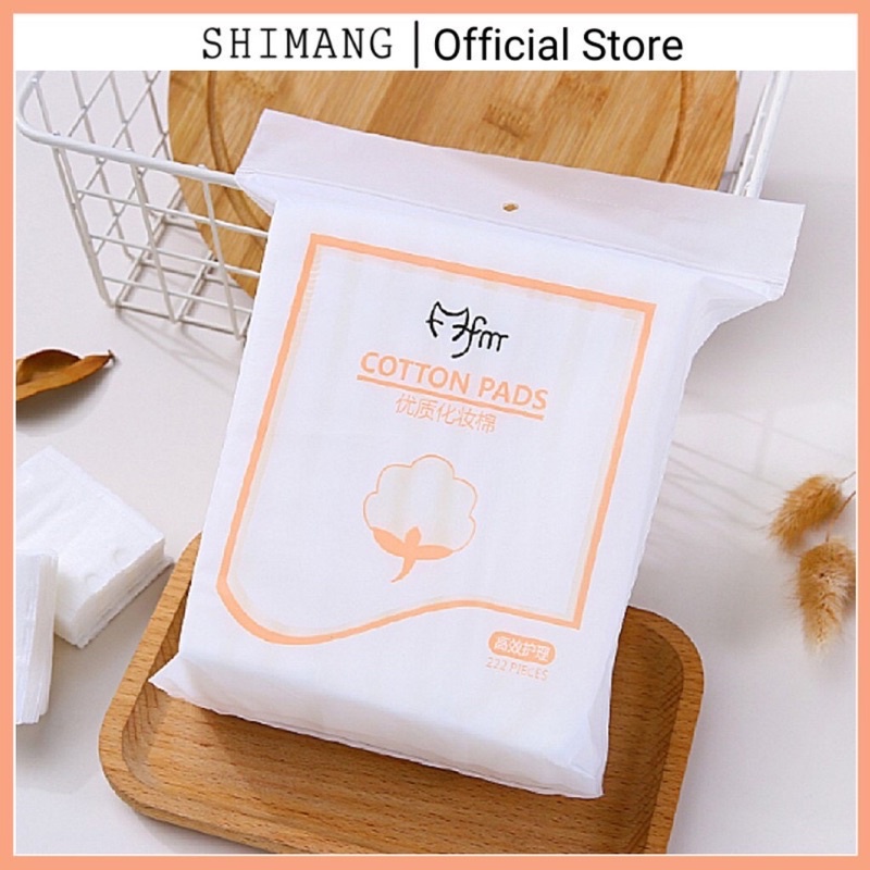 Bông Tẩy Trang Cotton Pads 3 Lớp Túi 222 Miếng – Hàng Nội Địa Trung