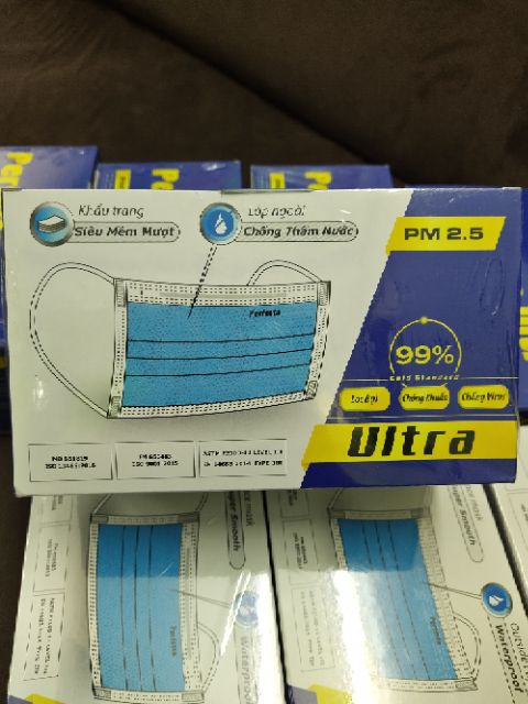 🇻🇳 Perfetta Ultra (có logo) chống bụi mịn PM 2.5, lọc 99% vi khuẩn, chống thấm nước. | BigBuy360 - bigbuy360.vn