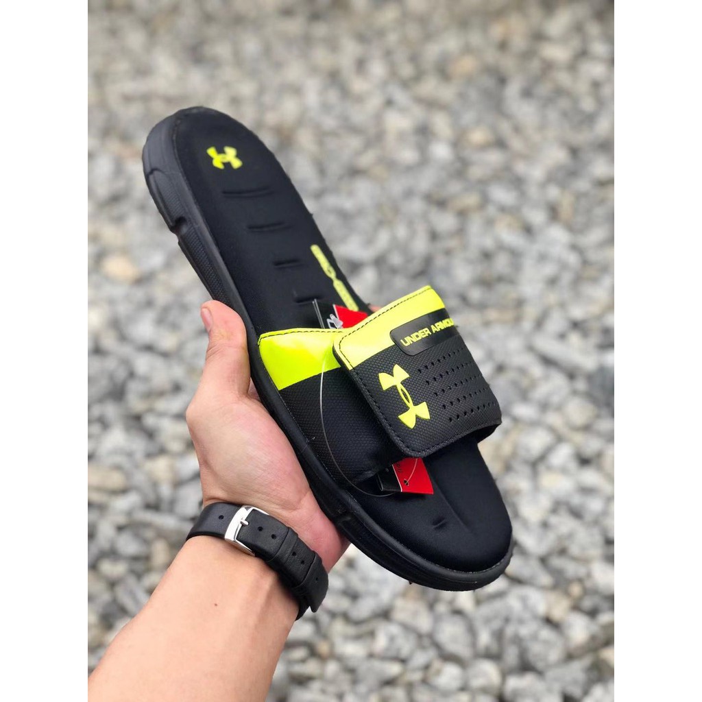 SALE 12-12 (Xả Hàng Đón 2020). Under Armour lgnite V Slides Chàng trai và cô gái Dép đi trong nhà