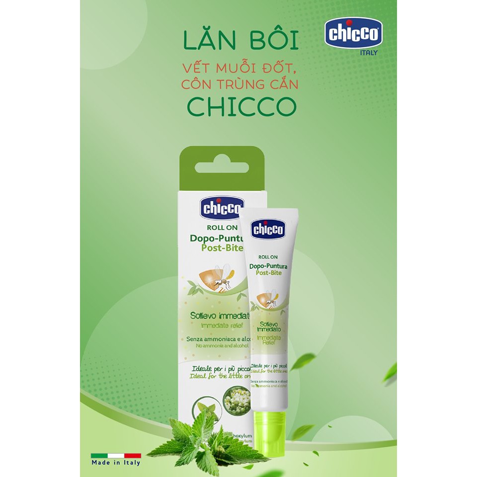 Lăn muỗi và côn trùng đốt Chicco