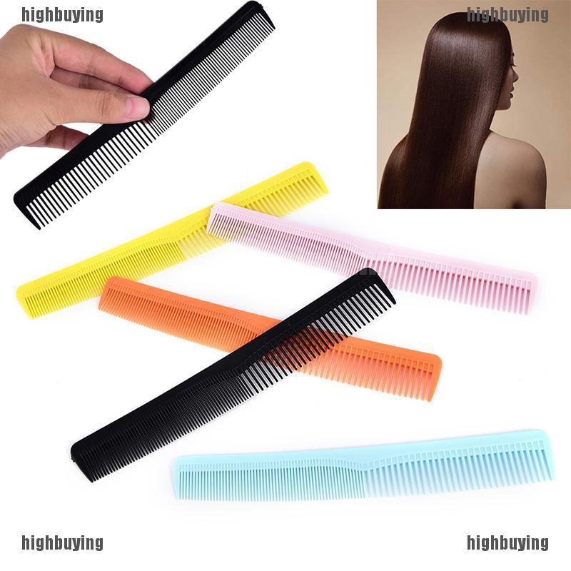 Set 5 Lược Nhựa Cắt Tóc Chống Tĩnh Điện Chuyên Dụng Cho Salon