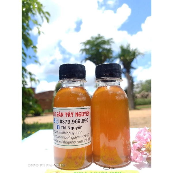 Mật ong hoa cà phê Đắk Lắk  mẫu dùng thử 100ml