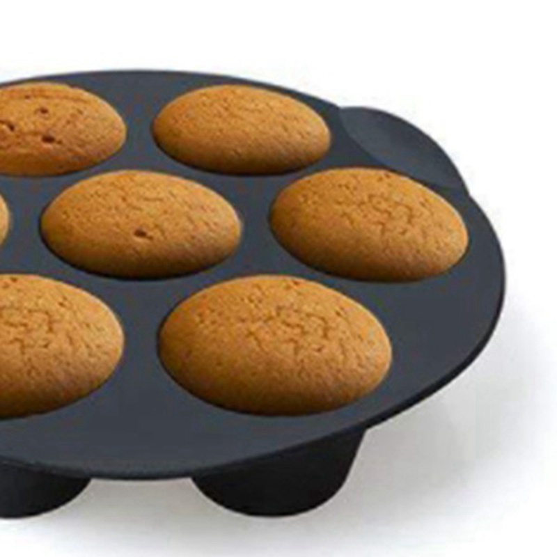 Hàng Có Sẵn Phụ Kiện 7 Cốc Làm Bánh Muffin Bánh Muffin Cho Nồi Chiên Không Dầu 3.5-5.8L Nhiều Nhiều Loại Khác Nhau