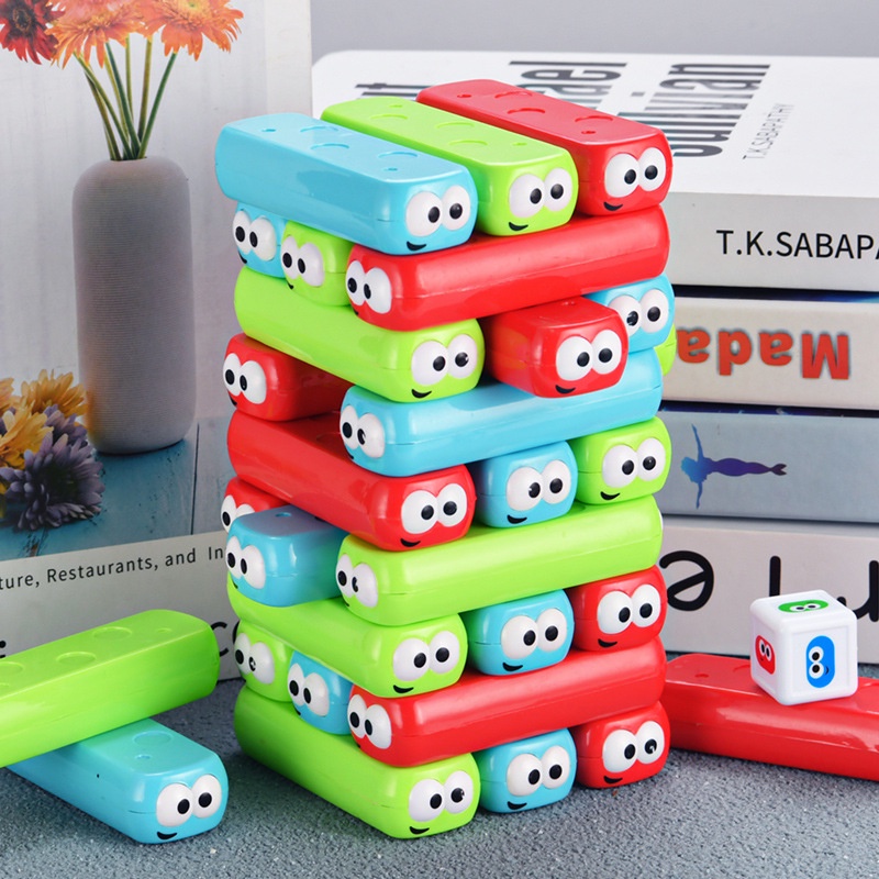 Bộ đồ chơi SEA SUN TOYS xếp tháp nhiều màu sắc mang tính giáo dục sớm cho bé