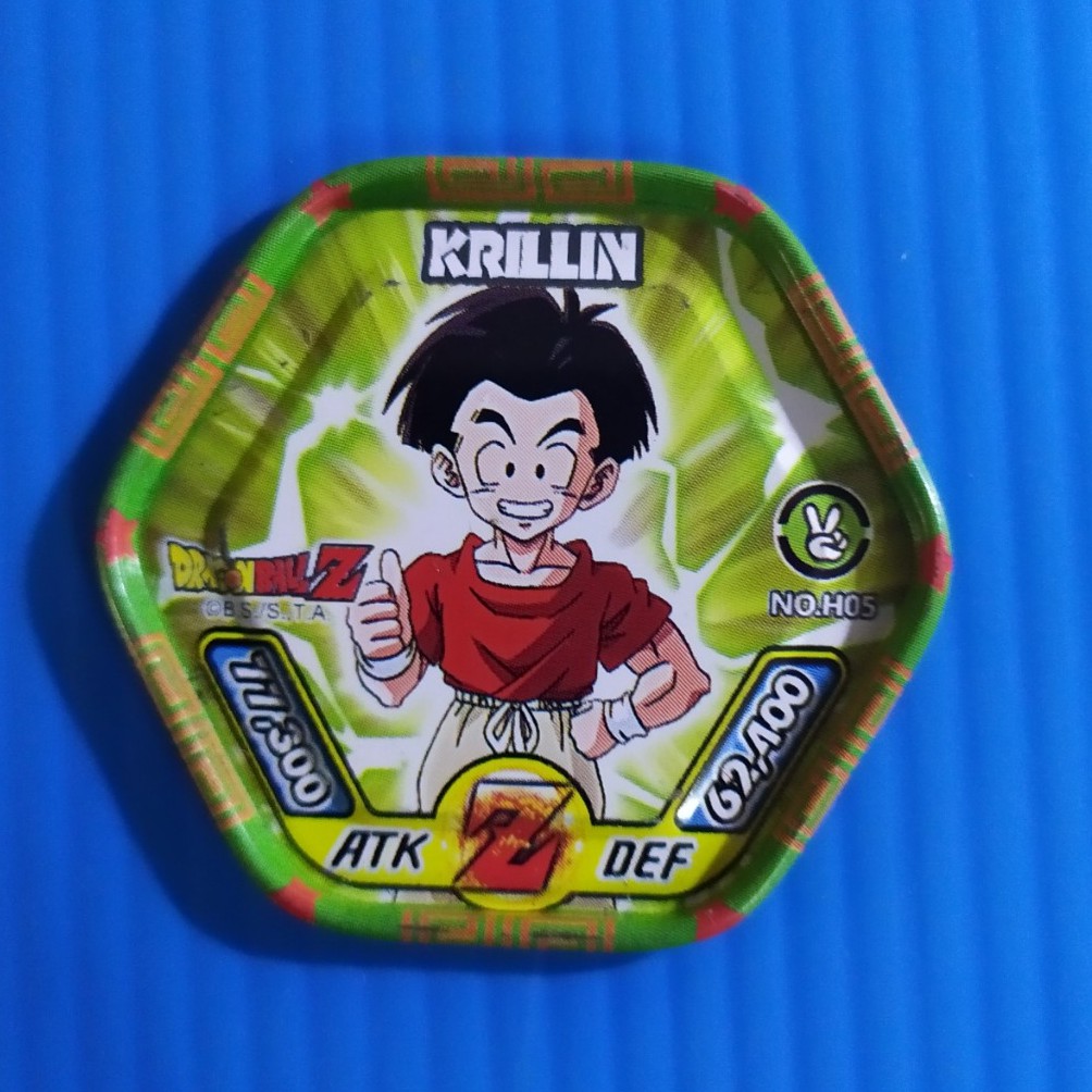 Thẻ bài Toonies Dragon Ball thẻ leng keng nhân vật tình trạng 2nd cũ như mô tả và ảnh