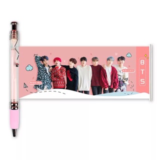 [CÓ SẴN] Bút bi kéo BTS 2019