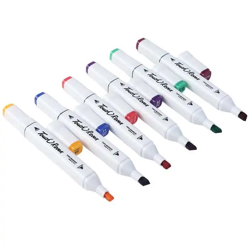 [ DaVinci ] Bút Marker Touch Raven 24/36/60/80 Màu Marker cho học sinh