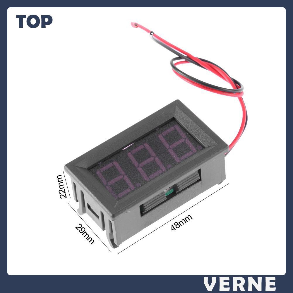 Vôn Kế Kỹ Thuật Số Vernesss Hai Dây 0.56 Inch Dc 4.5v Sang 30v