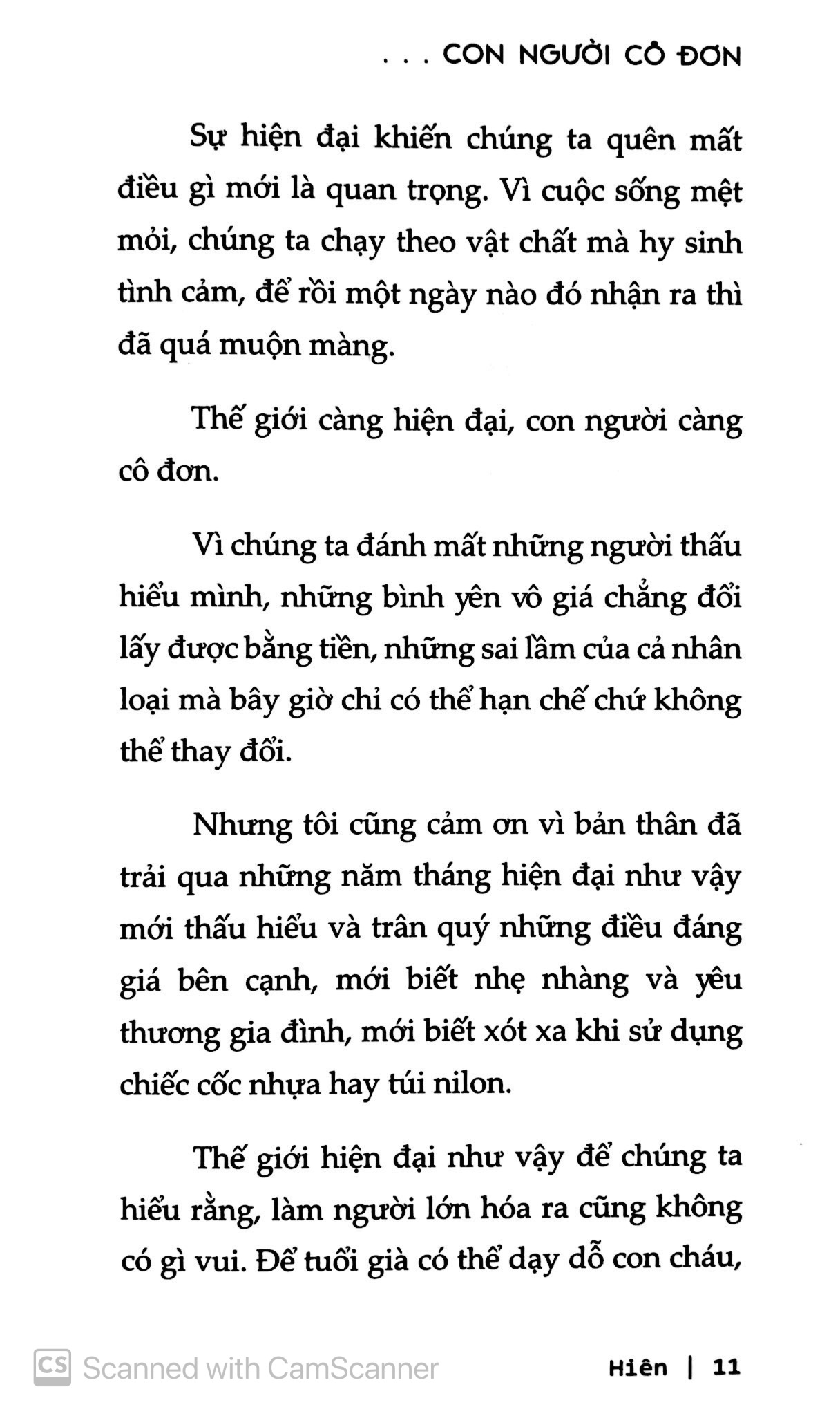 Sách Thế Giới Hiện Đại Con Người Cô Đơn