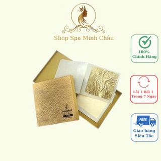 Miếng mặt nạ vàng lá 24k nguyên chất combo 100 miếng