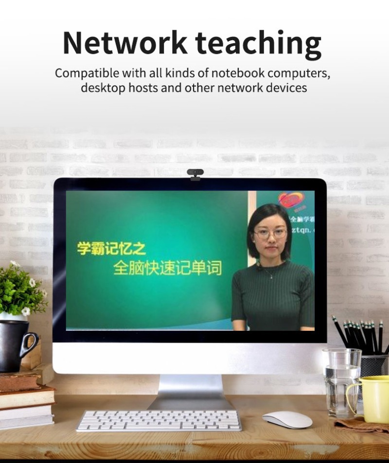 Webcam Độ Phân Giải Hd 2k Hd Kèm Mic Cho Máy Tính | BigBuy360 - bigbuy360.vn