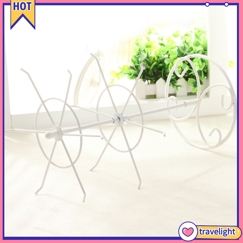 Giá treo trang sức 2 tầng xoay được tiện lợi