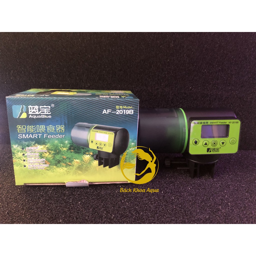 Máy cho cá ăn tự động AQUABLUE SMART FEEDER AF-2019B