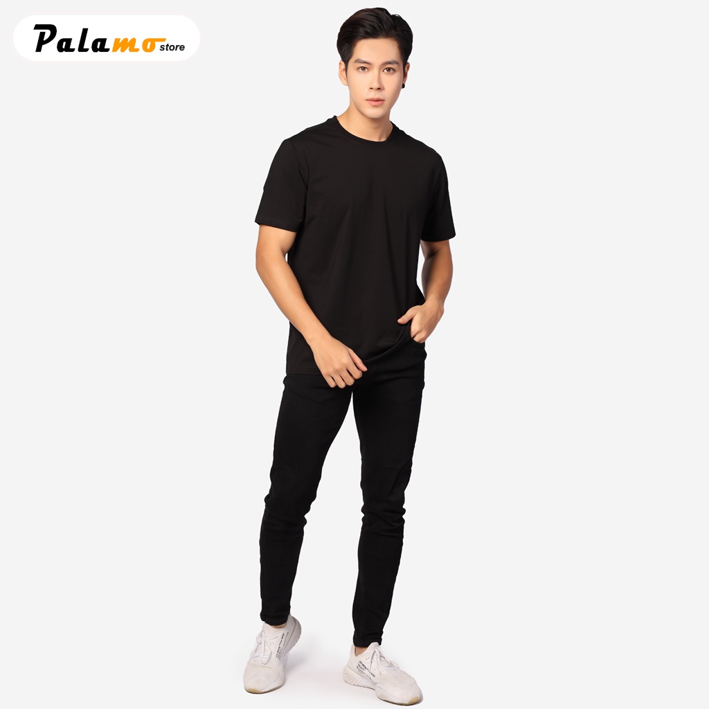 Áo thun nam COTTON COMPACT chống nhăn, áo phông nam trơn cổ tròn BASIC trẻ trung cá tính chuẩn FORM PALAMO | BigBuy360 - bigbuy360.vn