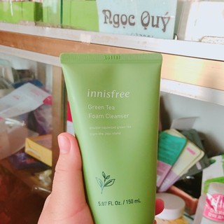 Sữa rửa Mặt trà xanh innisfree Hàn Quốc mẫu mới 2019