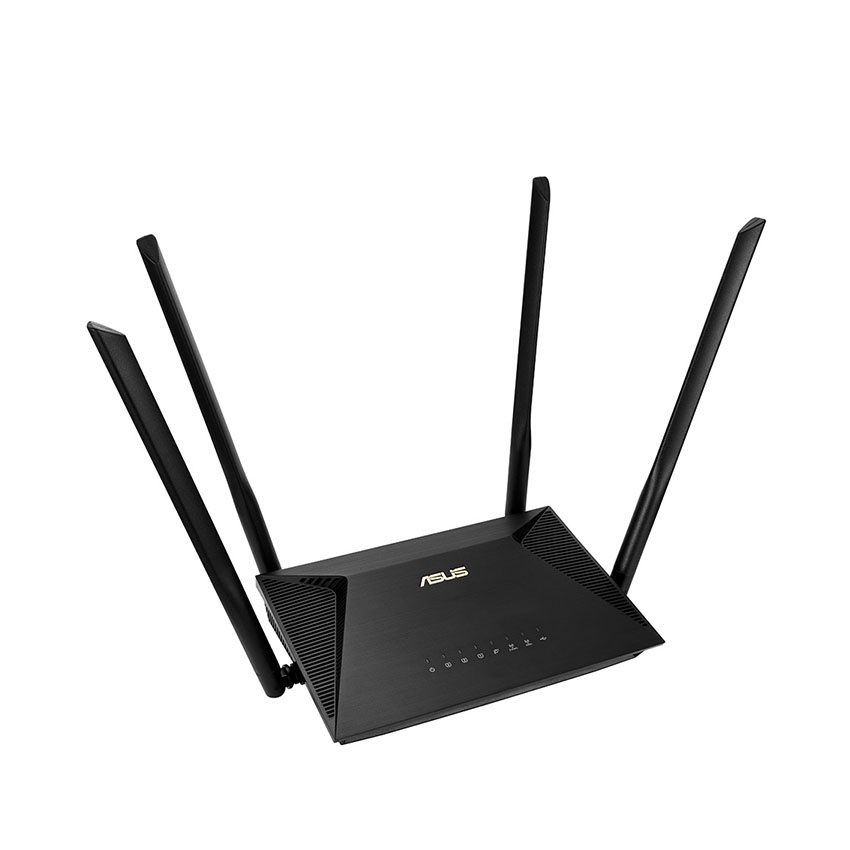 Router WiFi 6 ASUS RT-AX53U 2 băng tần AX1800 (802.11ax) hỗ trợ công nghệ MU-MIMO và OFDMA - Hàng Chính Hãng