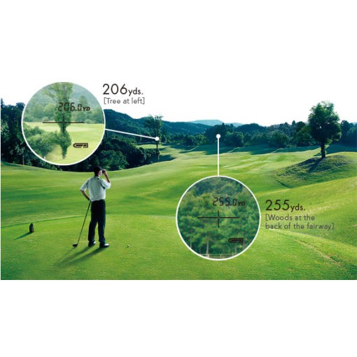 Ống nhòm đo khoảng cách Golf Bushnell 10x BF1025