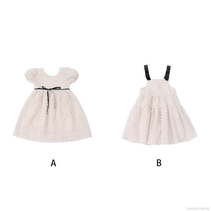 Đầm xòe công chúa xinh xắn dành cho bé gái