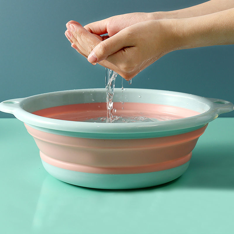 Tô silicon kích thước lớn có thể gập lại di động tiện lợi