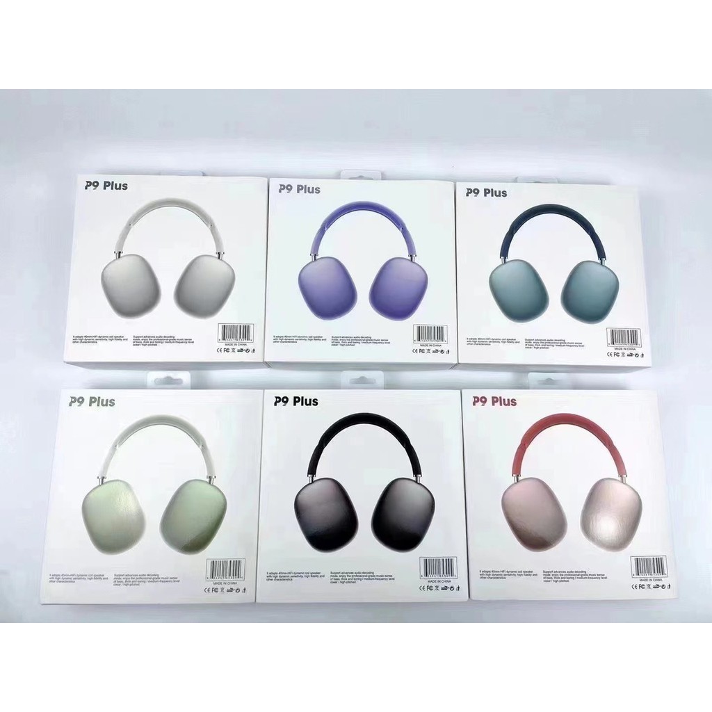 Tai nghe Bluetooth chụp tai Pro Max P9 Plus Bh 6 tháng 1 đổi 1