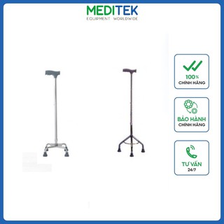 Gậy tập đi 3, 4 chân - gậy chống, ba toong tập đi cho người già