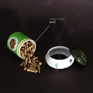 Trầm nụ  tháp nhỏ - to