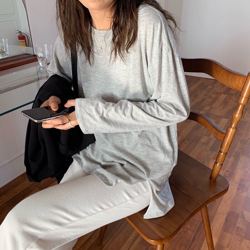 ÁO THUN BASIC TAY DÀI