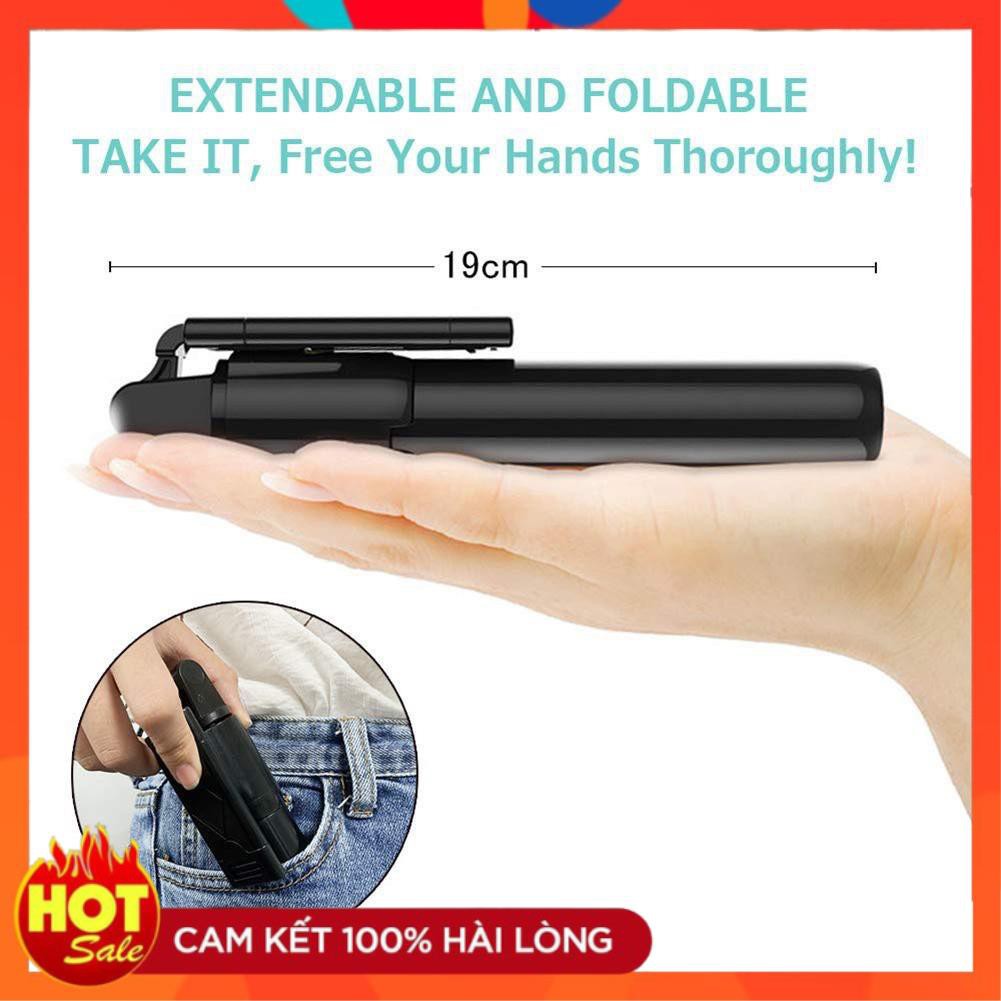 Xả -  Gậy Chụp Ảnh 3 Chân Bluetooth Tripod K07, có remote điều khiển từ xa | BigBuy360 - bigbuy360.vn