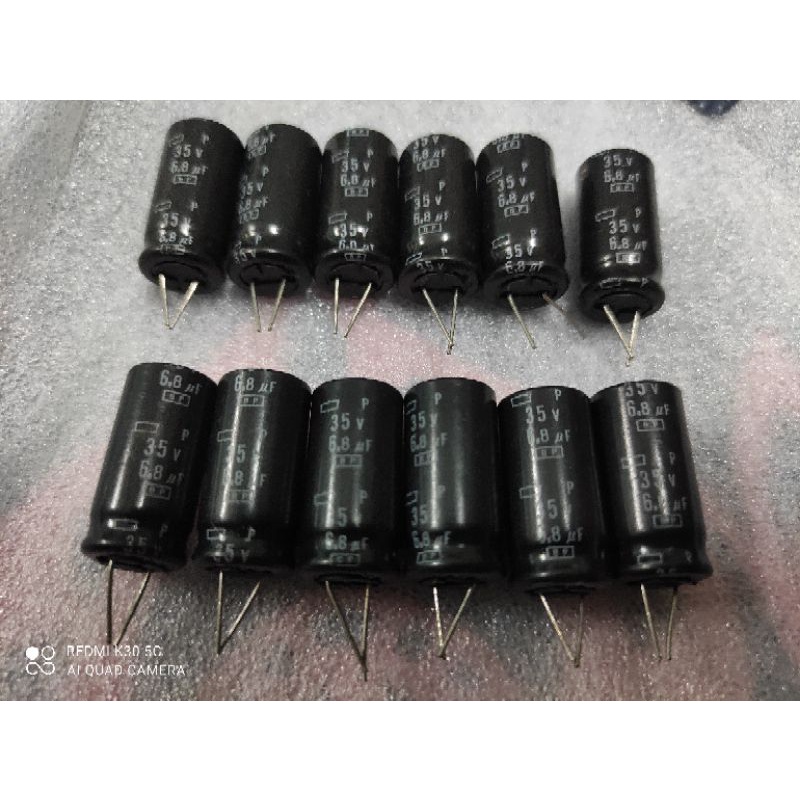 Tụ Bi Polar Nippon Chemical 6,8uf 35V