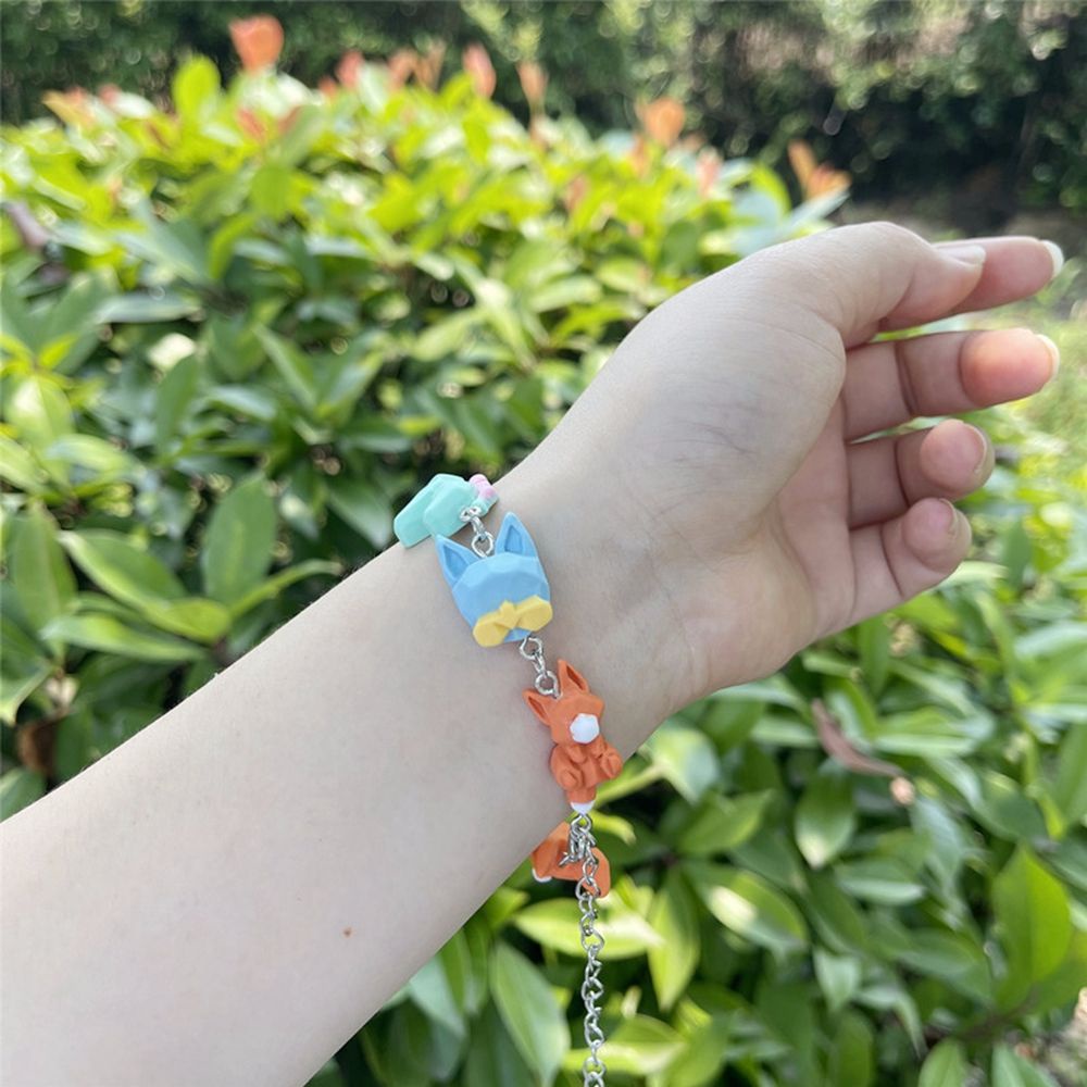 Vòng Tay Họa Tiết Hoạt Hình Kỳ Lân / Thỏ Phong Cách Harajuku Hàn Quốc Thời Trang Cho Nữ