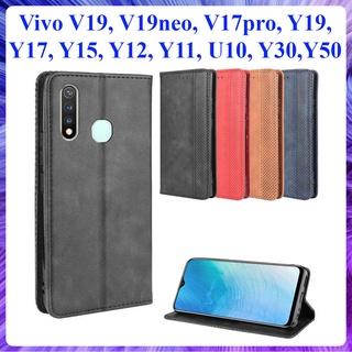 [Bao Xịn] Bao da dạng ví Vivo Y19, Y17, Y15, Y12, Y11, U10, V17 Pro, V19, V19 Neo, Y30, Y50 nắp gập, ngăn đựng thẻ tiền