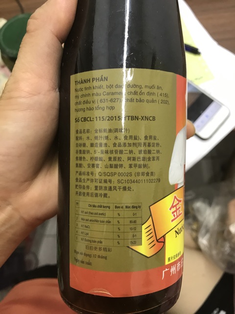 Dầu hào kim tiêu - Dầu hào cho nấu ăn ướp nướng