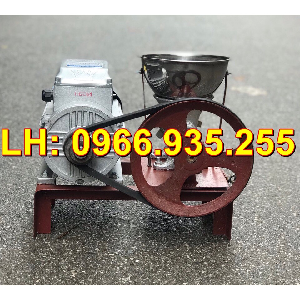 Máy đùn thịt, xay đùn xương, thịt, cá, cổ gà vịt, motor 1,1Kw siêu nhanh và nhuyễn