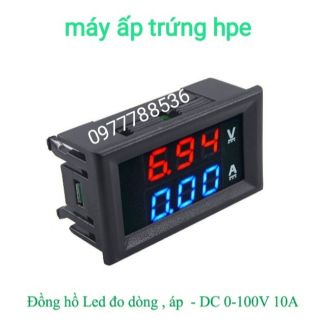 Đồng hồ đo điện áp dc 100v - 10A
