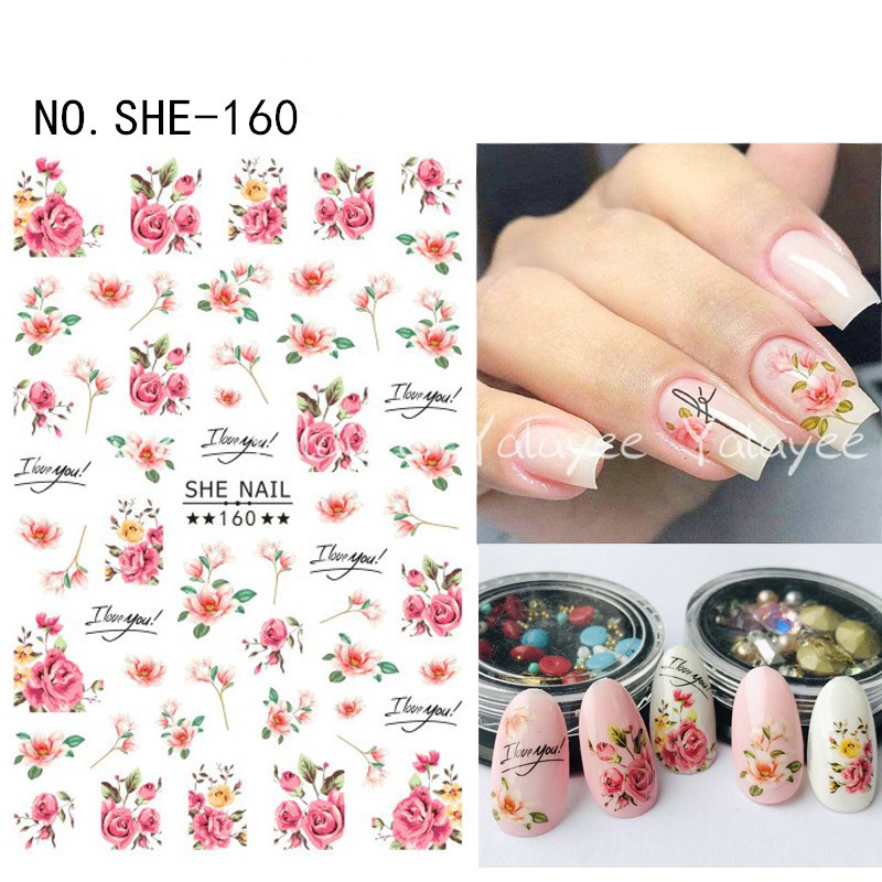 Yalayee [Nhãn Dán] のNhãn Dán Trang Trí Siêu Mỏng Hình Hoa Cúc BIGBANG Kwon Zhilong Daisy/Sunflower Phong Cách Nhật Bản Phổ Biến