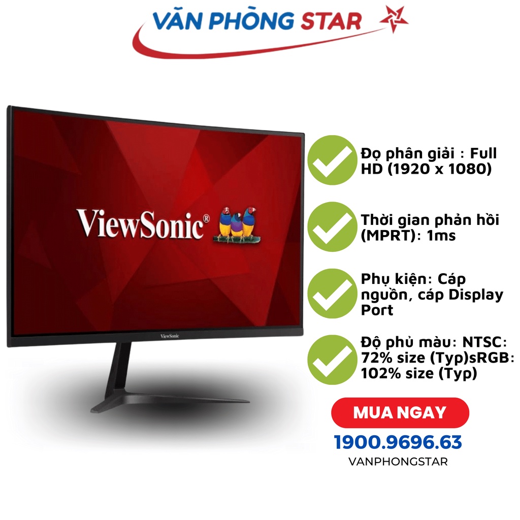 Màn hình Viewsonic VX2719-PC-MHD chính hãng